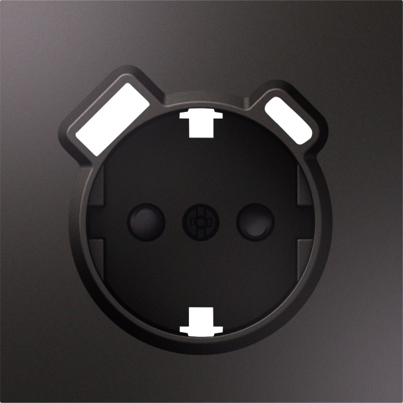 Donel S08 мокко накладка для розетки Schuko с зарядным устройством USB A+C,  со шторками 16A 250 В~,серия DB, DS22953