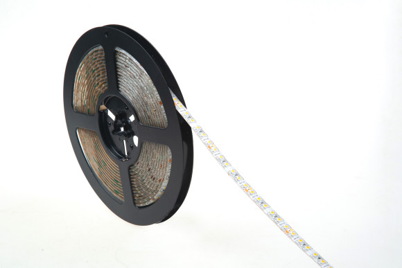 DONEL Светодиодная лента SMD, 9,6W/m, 3000K, 600 Lm/m, DC24V, CRI>95, IP65, уп. 5 м, серия DN8SSL, DN18381WWRA95IP65