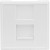Donel Розетка DEC RJ45 UTP кат.5e, 2мод., бел. (45х45мм), серия (тип) DEC, DECF12EW5