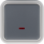 Donel W55 Переключатель 1-кл. накладной с подсветкой, серый, IP55, серия (тип) DIP55, DIP30640