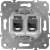 Donel D16  Механизм розетки RJ45 cat.5e/ClassE-8/8 на 2 порта, DO16500