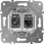 Donel D16  Механизм розетки RJ45 cat.6/ClassE-8 + TV простая 0-2400 МГц, DO36200