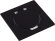 Donel Лючок Surface 2 мод. (1 мод. 45х45 мм.), круглая крышка, антрацит, IP44, DFB2MRRAN