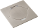 Donel Лючок Surface 2 мод. (1 мод. 45х45 мм.), круглая крышка, никель, IP44, DFB2MRRN