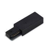 Donel, токоподвод для однофазного шинопровода, L107xW34, черный, пластик, серия: DN01, PCDN01B