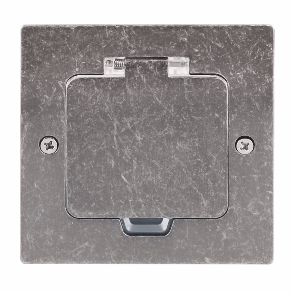 Donel Лючок Surface 2 мод. (1 мод. 45х45 мм.), оцинкованная сталь, IP44, (с уст. набором), DFB2MRNFA
