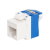 Donel Модуль Keystone Toolless RJ45, cat. 5e, UTP, 180 град., белый, серия (тип) DEC, DECKTU5E180DW