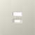 Donel A07 матовый кашемир накладка для розеток USB, серия DB, DE28635