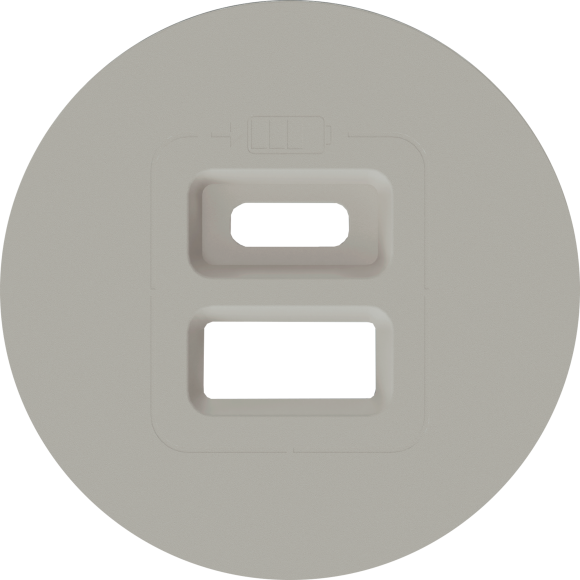 Donel D16 матовый кашемир Накладка для розеток USB, DO28635