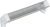 Donel Настольный розеточный блок Sharpdesign 14 мод. (7 мод. 45х45), алюминий, белые заглушки, DDSB14SHDALW
