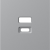 Donel A07 матовый серый накладка для розеток USB, серия DB, DE28640