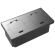 Donel Лючок Surface 4 мод. (2 мод. 45х45 мм.), полированное серебро, IP44, DFB22MRMS