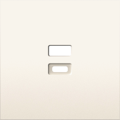 Donel S08 слоновая кость накладка для розеток USB, серия DB, DS28655