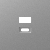 Donel A07 сталь накладка для розеток USB, серия DB, DE28637