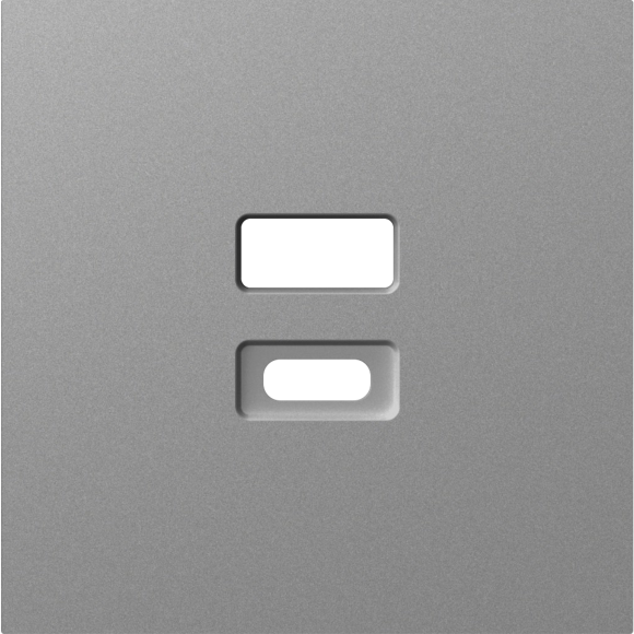 Donel A07 сталь накладка для розеток USB, серия DB, DE28637 Donel A07 сталь накладка для розеток USB, серия DB, DE28637