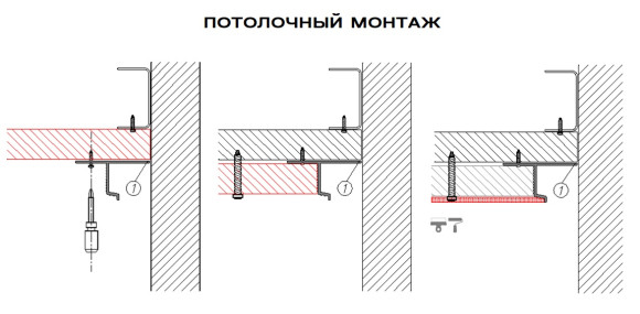 Donel, Алюм. профиль, накладной, под ГКЛ 12,5мм, стена/пол, 13,7х25,8х2000мм. Без матового экрана. Серия:DN18, черный, DN18FW1426B2