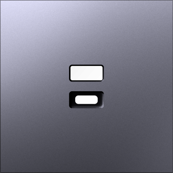 Donel S08 сталь накладка для розеток USB, серия DB, DS28637