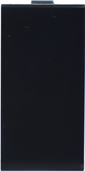 Donel Заглушка 1 мод., черн. (22.5х45мм), DF10AN
