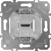Donel D16  Механизм HDMI 2.0a, разъем Type A 180° 4K  Full HD @ 60 Hz 3D, HDR, DO20200