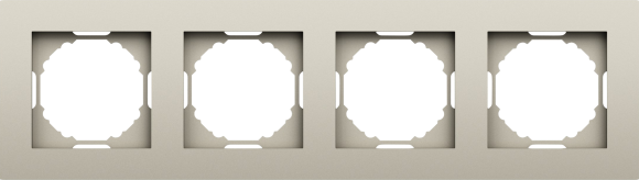 Donel A07 матовый кашемир рамка 4-я, серия DB, DE21435