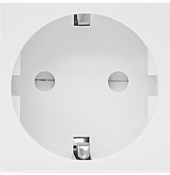 Donel Розетка 2К+З нем.ст., в/заж., с з/ш, бел. (45х45мм), серия (тип) DF6, DF6W