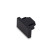 Donel, Боковая заглушка для шинопровода, 32х33х19мм, черная, пластик, серия: DN01, CDN01B