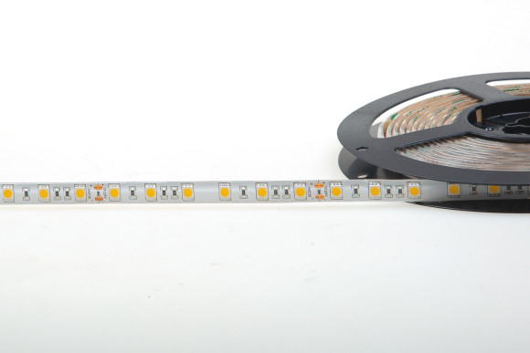 DONEL Светодиодная лента SMD, 14,4W/m, 4000K, 1080 Lm/m, DC24V, CRI>95, IP65, уп. 5 м, серия DN8SSL, DN18287NWRA95IP65