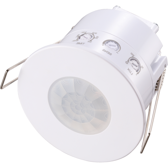 Donel Датчик реального присутствия потолочн. встроенный, 3-х пров. 360?, макс. 2000Вт. 2-6 м. бел., IP54, D76, Серия DS, DS42R Donel Датчик реального присутствия потолочн. встроенный, 3-х пров. 360?, макс. 2000Вт. 2-6 м. бел., IP54, D76, Серия DS, DS42R