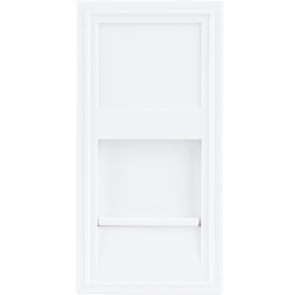 Donel Розетка DEC RJ45 FTP кат.5e, 1мод., бел. (22.5х45мм), серия (тип) DEC, DECF12WF5