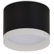 Donel, св-к накладной, цвет ЧЕРНЫЙ, D82xH70мм, под лампу GX53, IP20, серия: DN15, DN15012R1B